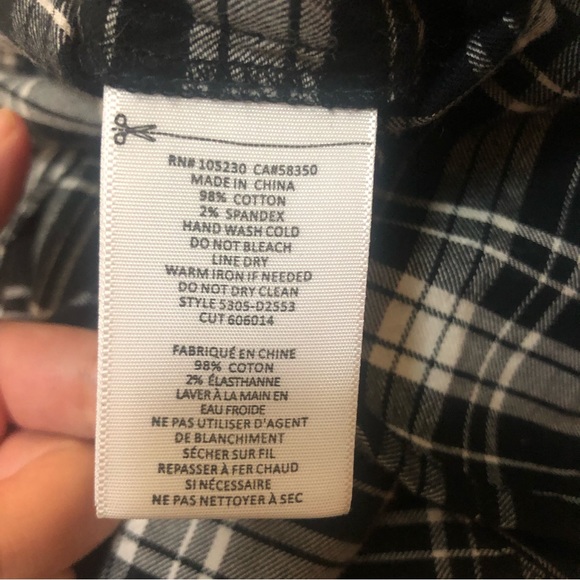 NWT $188 Soft Joie Castle Black / White Plaid Dress in size XS! - Picture 13 of 13